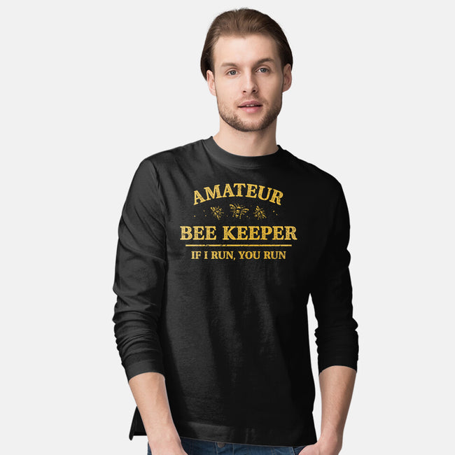 Amateur Bee Keeper-Mens-Long Sleeved-Tee-kg07