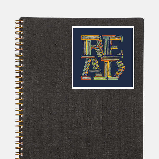 Read Books-None-Glossy-Sticker-kg07