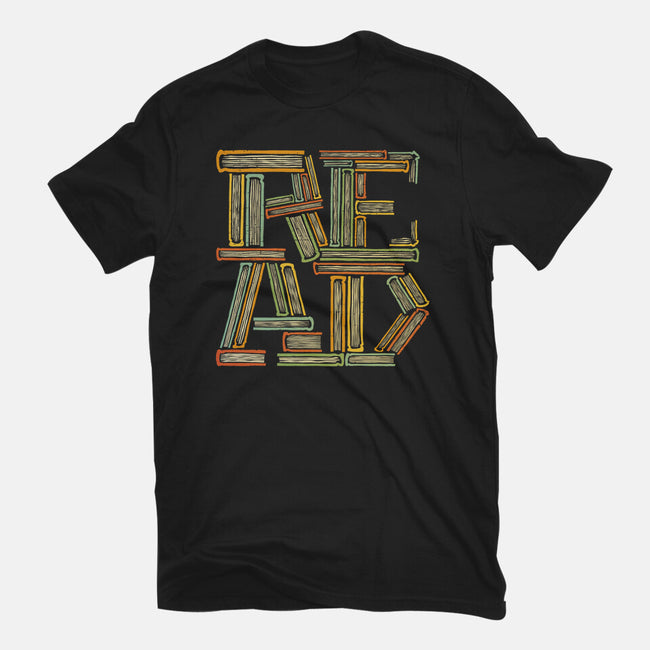 Read Books-Womens-Fitted-Tee-kg07