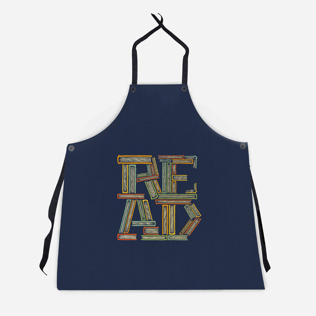 Read Books-Unisex-Kitchen-Apron-kg07