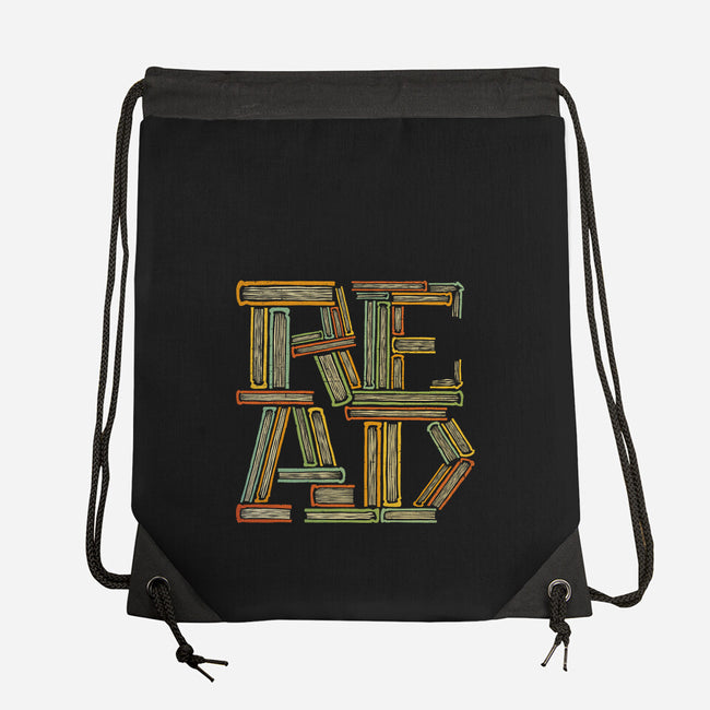 Read Books-None-Drawstring-Bag-kg07