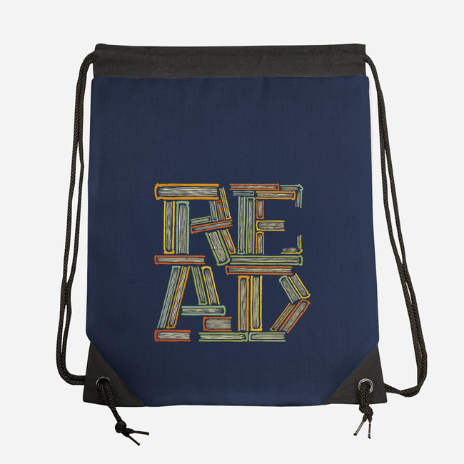 Read Books-None-Drawstring-Bag-kg07