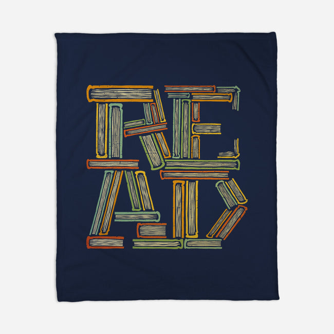 Read Books-None-Fleece-Blanket-kg07