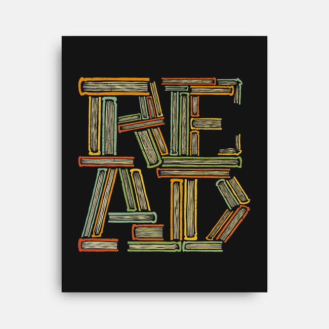 Read Books-None-Stretched-Canvas-kg07