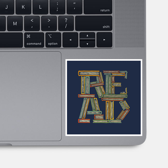 Read Books-None-Glossy-Sticker-kg07
