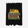 Read Books And Stay Weird-None-Polyester-Shower Curtain-kg07