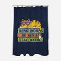 Read Books And Stay Weird-None-Polyester-Shower Curtain-kg07
