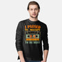 I Paused My Mixtape-Mens-Long Sleeved-Tee-erion_designs