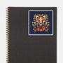 Folk Red Panda Autumn-None-Glossy-Sticker-NemiMakeit