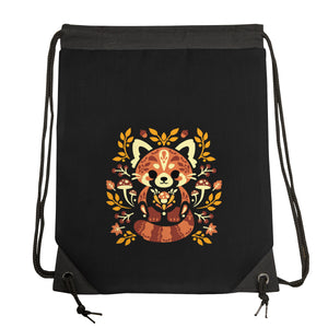 Folk Red Panda Autumn