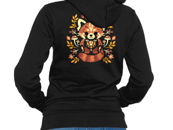 Folk Red Panda Autumn