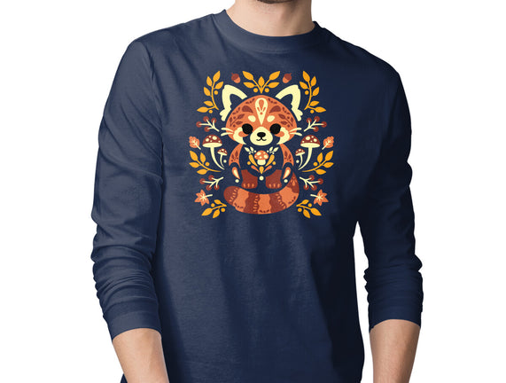 Folk Red Panda Autumn