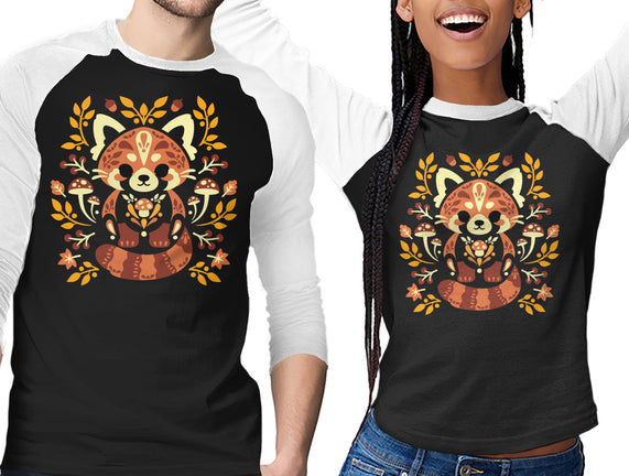 Folk Red Panda Autumn