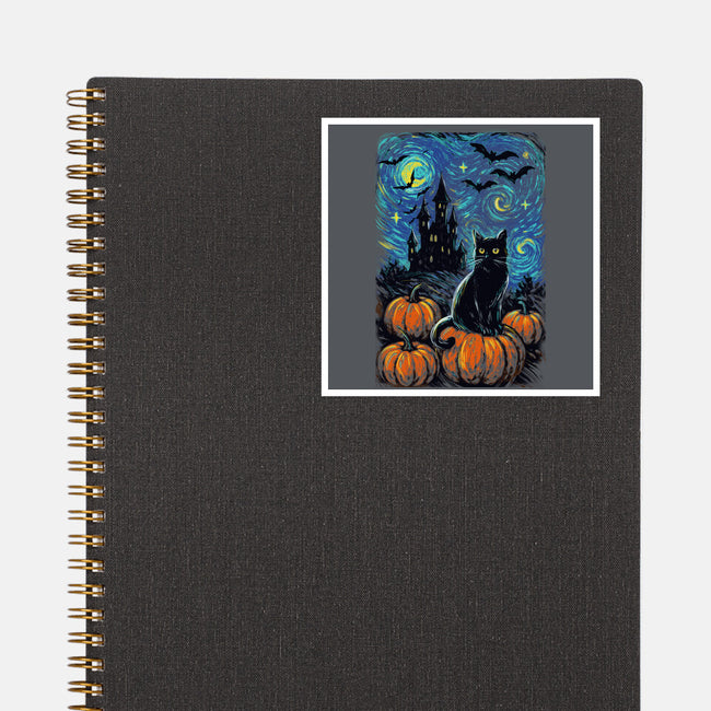 Halloween Starrynight-None-Glossy-Sticker-fanfabio