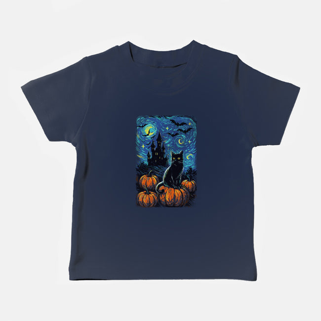 Halloween Starrynight-Baby-Basic-Tee-fanfabio