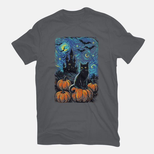 Halloween Starrynight-Mens-Basic-Tee-fanfabio