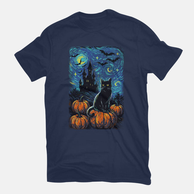 Halloween Starrynight-Youth-Basic-Tee-fanfabio
