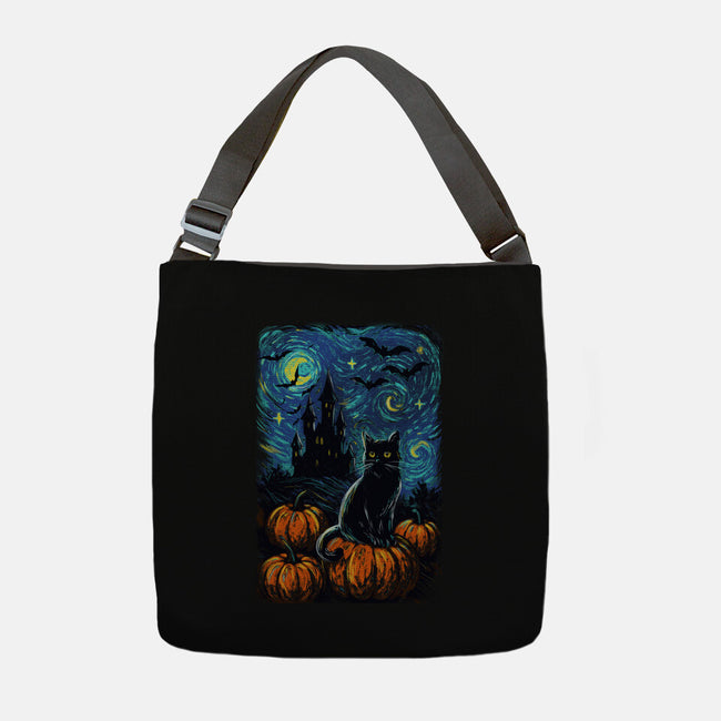 Halloween Starrynight-None-Adjustable Tote-Bag-fanfabio