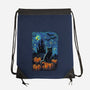 Halloween Starrynight-None-Drawstring-Bag-fanfabio