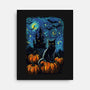 Halloween Starrynight-None-Stretched-Canvas-fanfabio