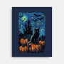 Halloween Starrynight-None-Stretched-Canvas-fanfabio
