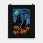 Halloween Starrynight-None-Matte-Poster-fanfabio