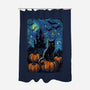 Halloween Starrynight-None-Polyester-Shower Curtain-fanfabio