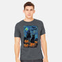 Halloween Starrynight-Mens-Heavyweight-Tee-fanfabio