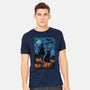 Halloween Starrynight-Mens-Heavyweight-Tee-fanfabio