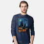 Halloween Starrynight-Mens-Long Sleeved-Tee-fanfabio