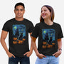 Halloween Starrynight-Unisex-Basic-Tee-fanfabio