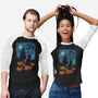 Halloween Starrynight-Unisex-Baseball-Tee-fanfabio