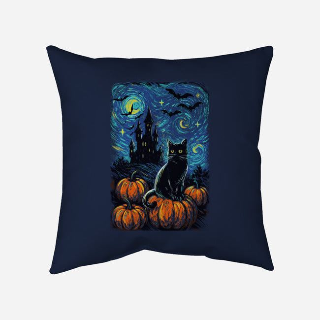 Halloween Starrynight-None-Removable Cover w Insert-Throw Pillow-fanfabio