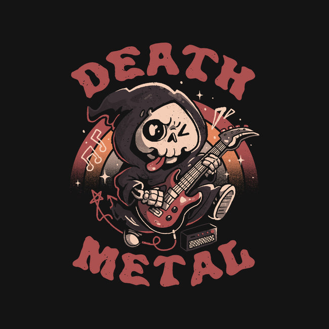 Death Metal Reaper-Womens-Fitted-Tee-eduely