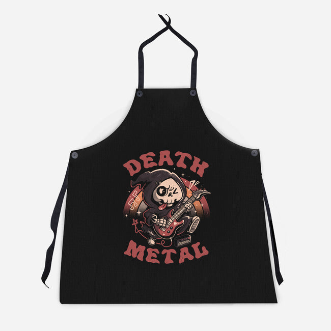 Death Metal Reaper-Unisex-Kitchen-Apron-eduely