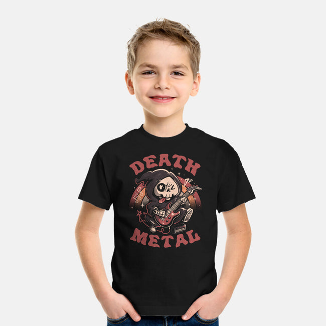 Death Metal Reaper-Youth-Basic-Tee-eduely