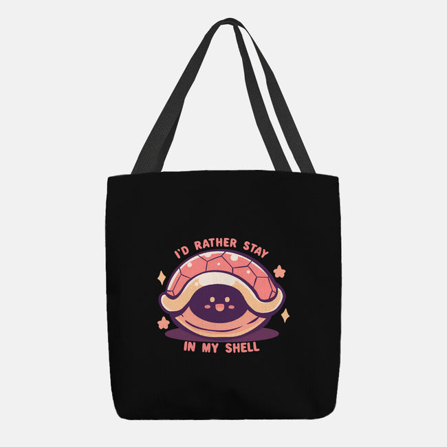 I'd Rather Stay in My Shell-None-Basic Tote-Bag-TechraNova
