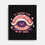 I'd Rather Stay in My Shell-None-Stretched-Canvas-TechraNova