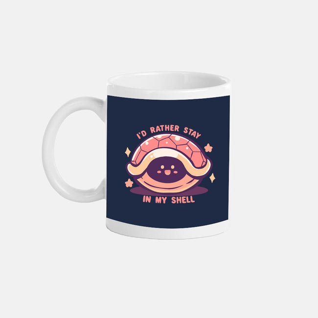 I'd Rather Stay in My Shell-None-Mug-Drinkware-TechraNova