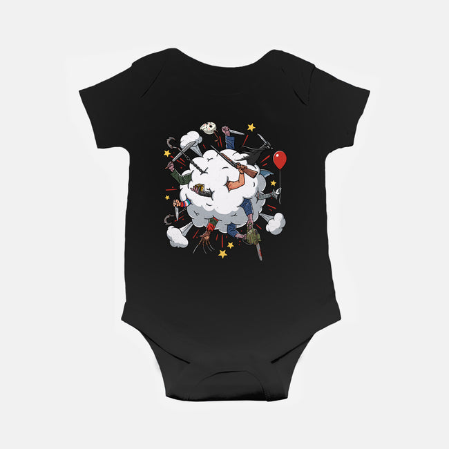 Slashers Fight-Baby-Basic-Onesie-Getsousa!