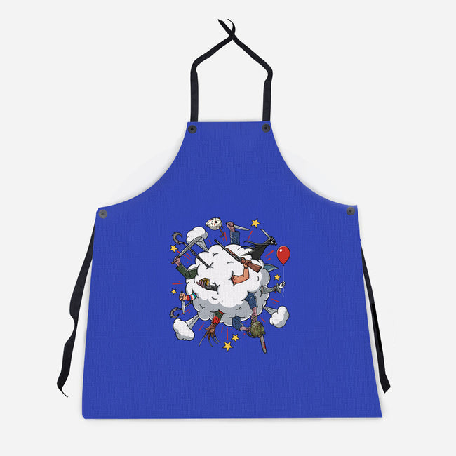 Slashers Fight-Unisex-Kitchen-Apron-Getsousa!