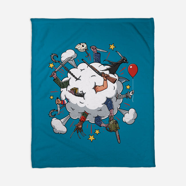 Slashers Fight-None-Fleece-Blanket-Getsousa!