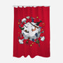Slashers Fight-None-Polyester-Shower Curtain-Getsousa!