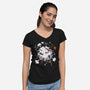 Slashers Fight-Womens-V-Neck-Tee-Getsousa!