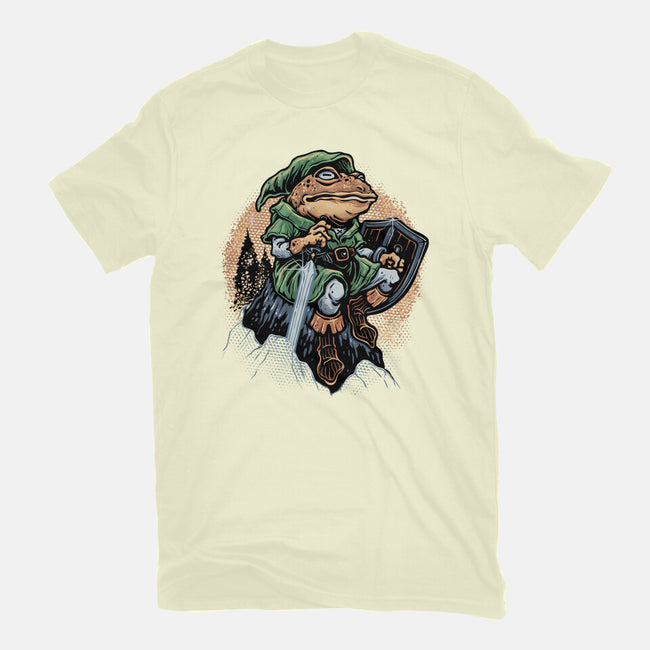 Adventure Of The Toad-Mens-Basic-Tee-glitchygorilla