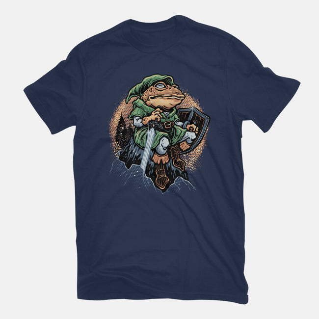 Adventure Of The Toad-Mens-Basic-Tee-glitchygorilla
