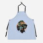 Adventure Of The Toad-Unisex-Kitchen-Apron-glitchygorilla