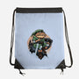 Adventure Of The Toad-None-Drawstring-Bag-glitchygorilla