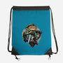 Adventure Of The Toad-None-Drawstring-Bag-glitchygorilla