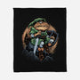 Adventure Of The Toad-None-Fleece-Blanket-glitchygorilla